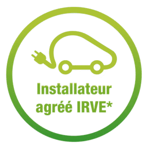 nous sommes agréé Installateur IRVE